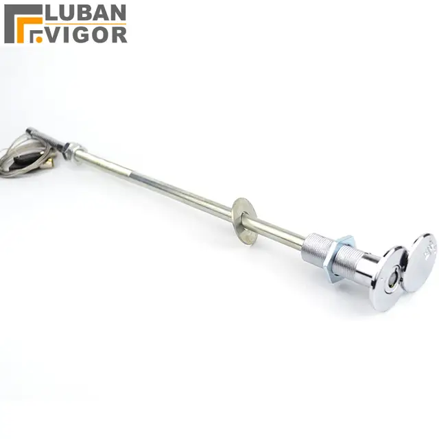 Garage Door Manual Pull Rope Lock With Dustproof Coverthrough The