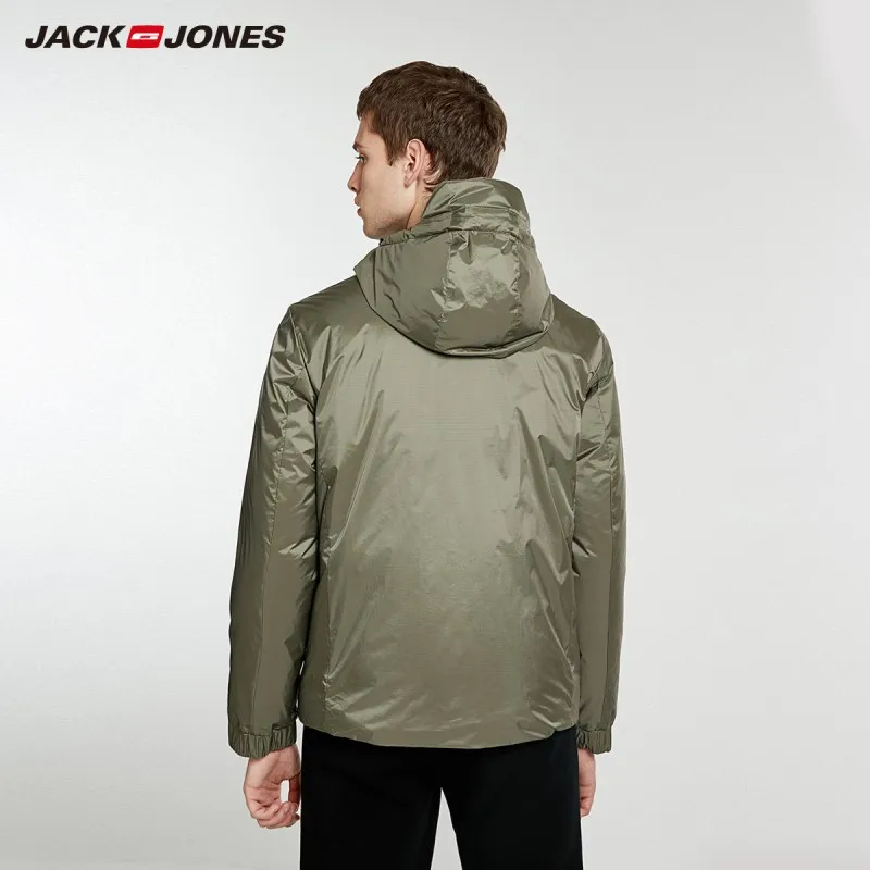 JackJones мужской пуховик с капюшоном, парка, пальто, верхняя одежда, мужская одежда 218412528