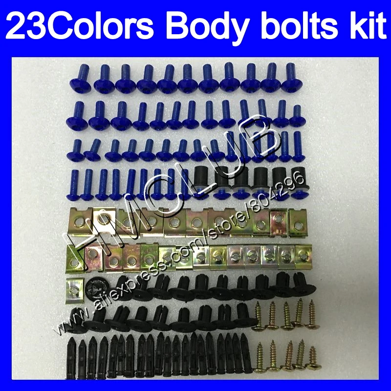 Полный комплект болтов для обтекателя Для KAWASAKI NINJA ZXR400 1991 1992 1993 Φ ZXR 400 1994 1995 1996