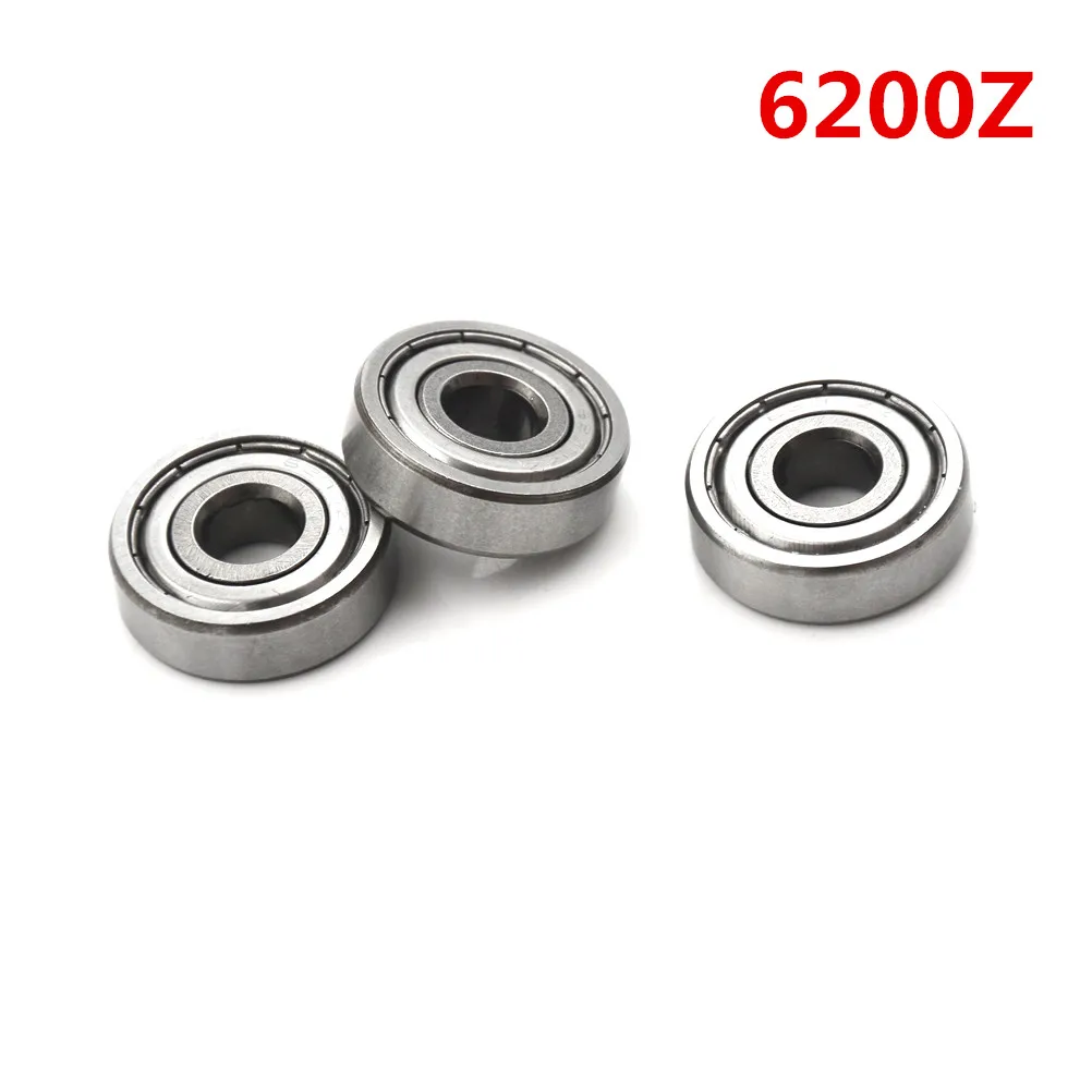 1Pc 6200Z Ball Bearing Double Shielded Deep Groove Ball Bearings 10mm*30mm*9mm