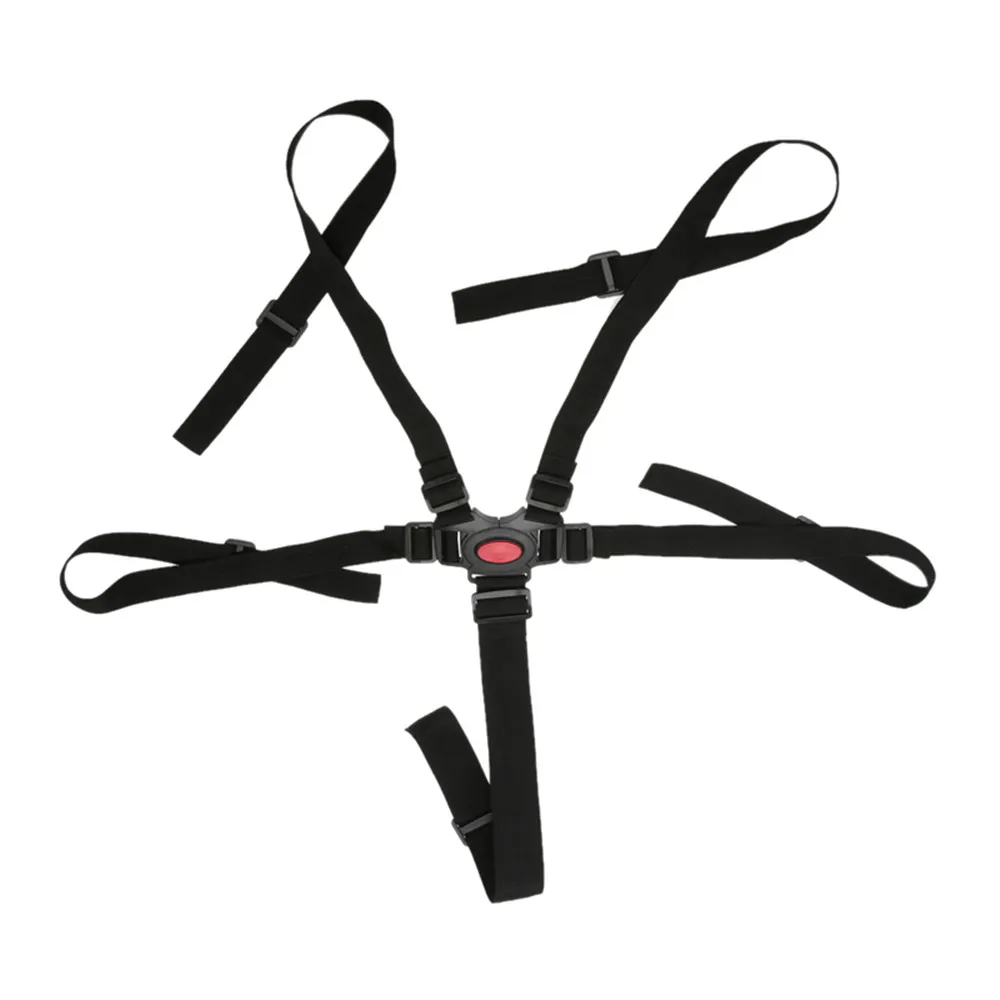 

Stroller Accessories baby protection seat 5-point stroller belt harness Shoulder strap Cross fixed in dining chairs,carts,seats