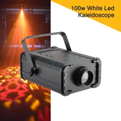 Горячая продажа калейдоскоп светодиодный проектор свет 100 Вт белый светодиодный узор DJ свет сценические огни для дискотеки DJ Вечерние