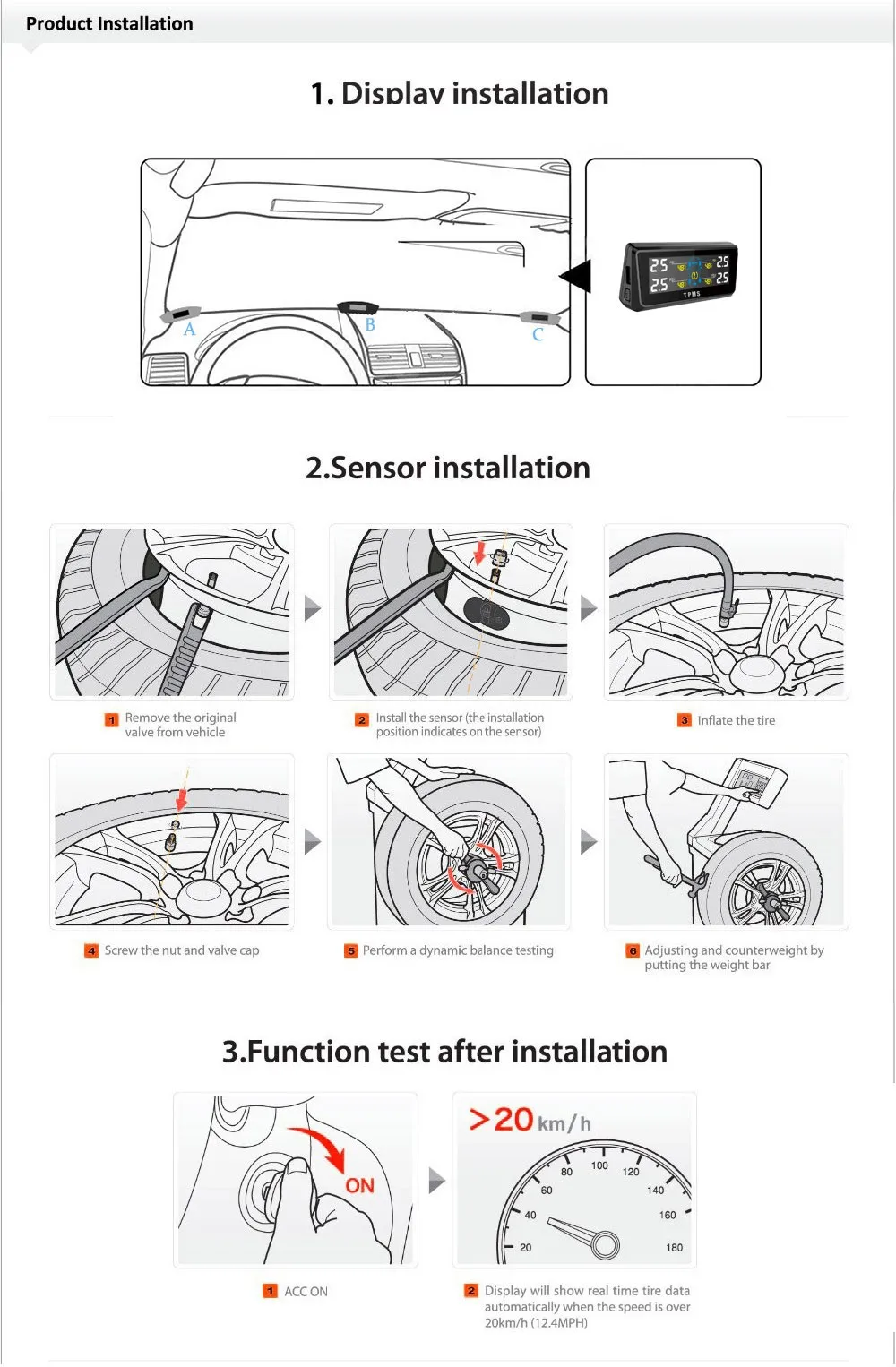 DIY TPMS Беспроводной шин Давление мониторинга Системы для автомобилей внутренний Датчики Интеллектуальные индукции безопасного вождения