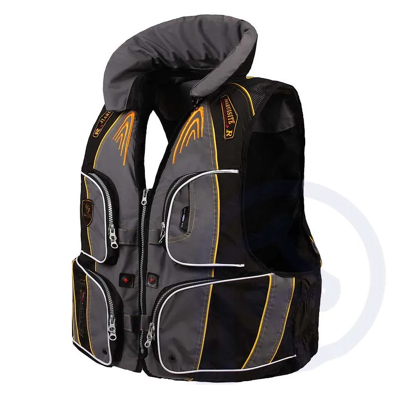 

Adjustable Fishing Vest Outdoor Water Sports Life Vest Multi Functional Multi-Pocket Waterproof Oxford Cloth Fishing Jacket