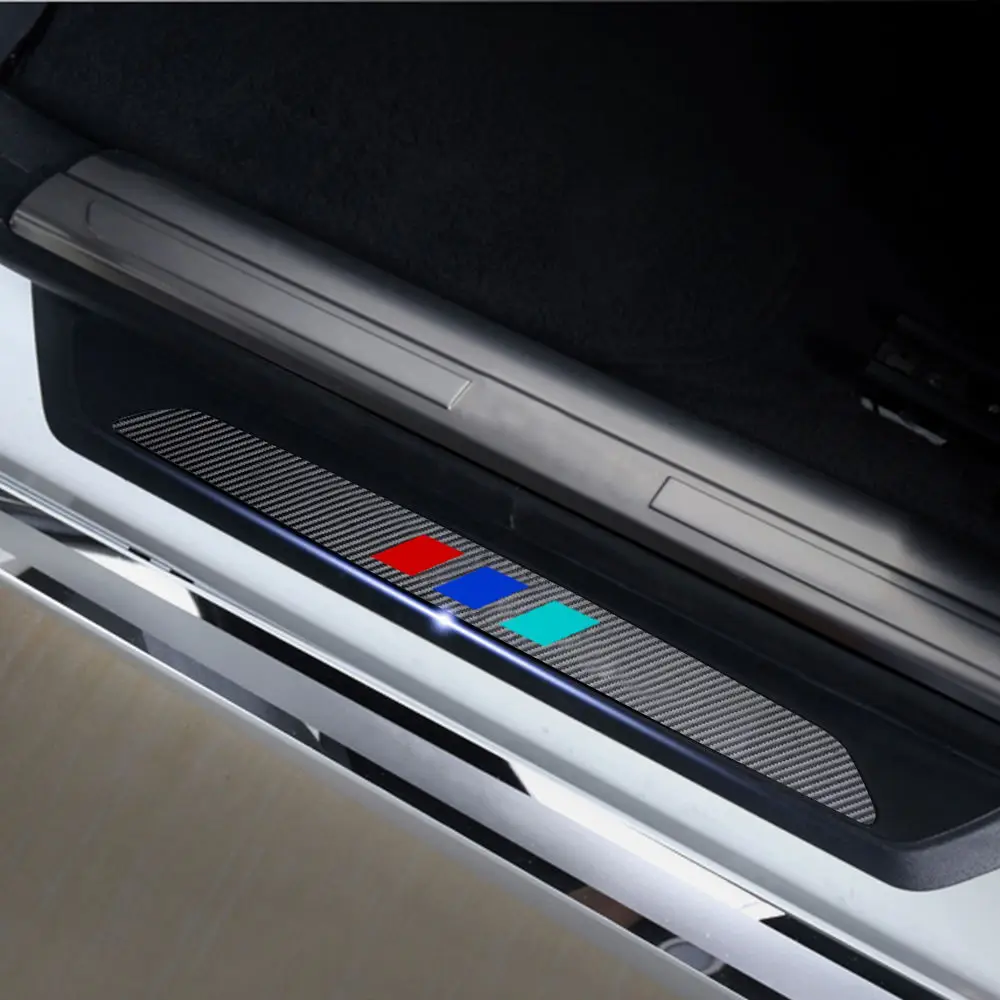 4 шт. для BMW 2 серии Active Tourer 218i 220i крышка порога наклейка автомобиля протекторы 4D M