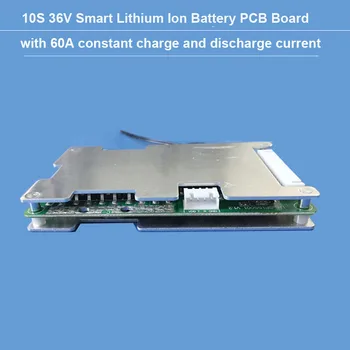 

10S 36v electric motrocycle Battery BMS software PCB board with communication function for 42V li ion or Lipo Battery pack