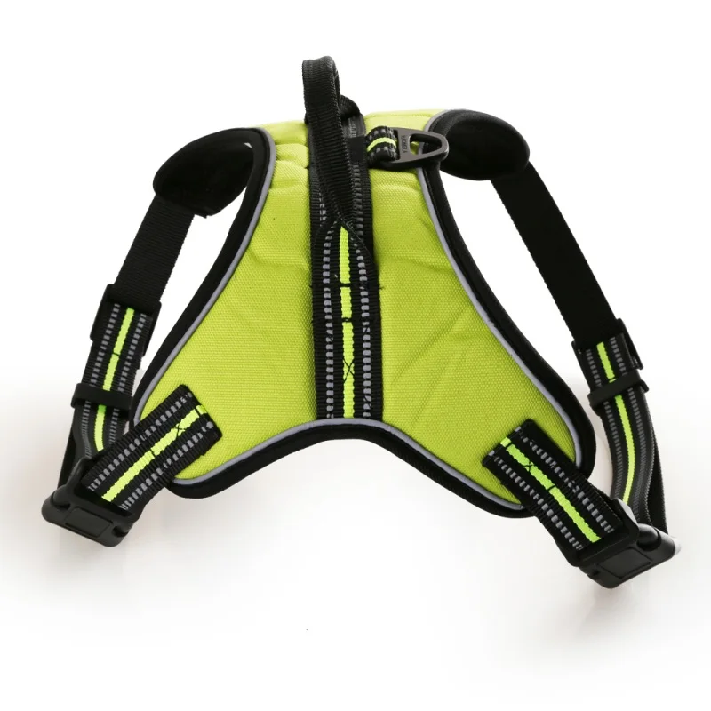 

Plus Size Pet Large Dog Soft Adjustable Reflective Harness Collar Pet Walk Out Hand Strap Vest Collar NEW