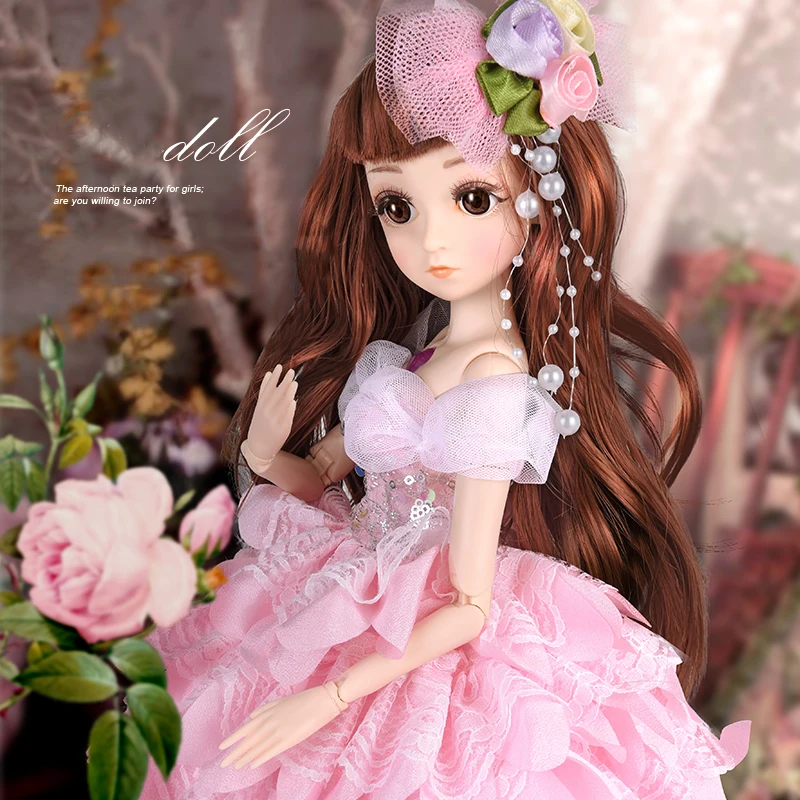 

45cm Simulation Doll Girl Princess Toys For Girls Baby Reborn Dolls Lol Children's Toys 26 Joints Dolls Toy Girl