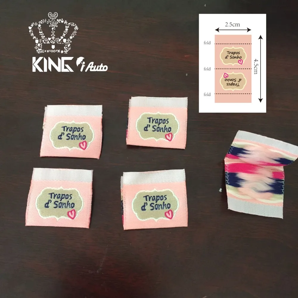 

woven labels custom design any fold/ printed ribbon care labels/ Main labels/ size XL XXL /Sew on & iron on & sticker on patches