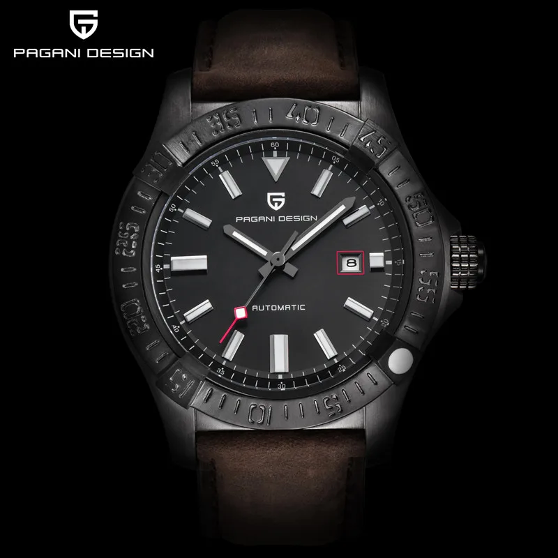 باجاني تصميم الرجال الساعات الأعمال الكلاسيكية الميكانيكية ووتش للماء ساعات جلد الفاخرة العلامة التجارية ووتش الرجال Relogio مسكولين باجاني تصميم الرجال الساعات الأعمال الكلاسيكية الميكانيكية ووتش للماء ساعات جلد الفاخرة العلامة التجارية ووتش الرجال Relogio مسكولين