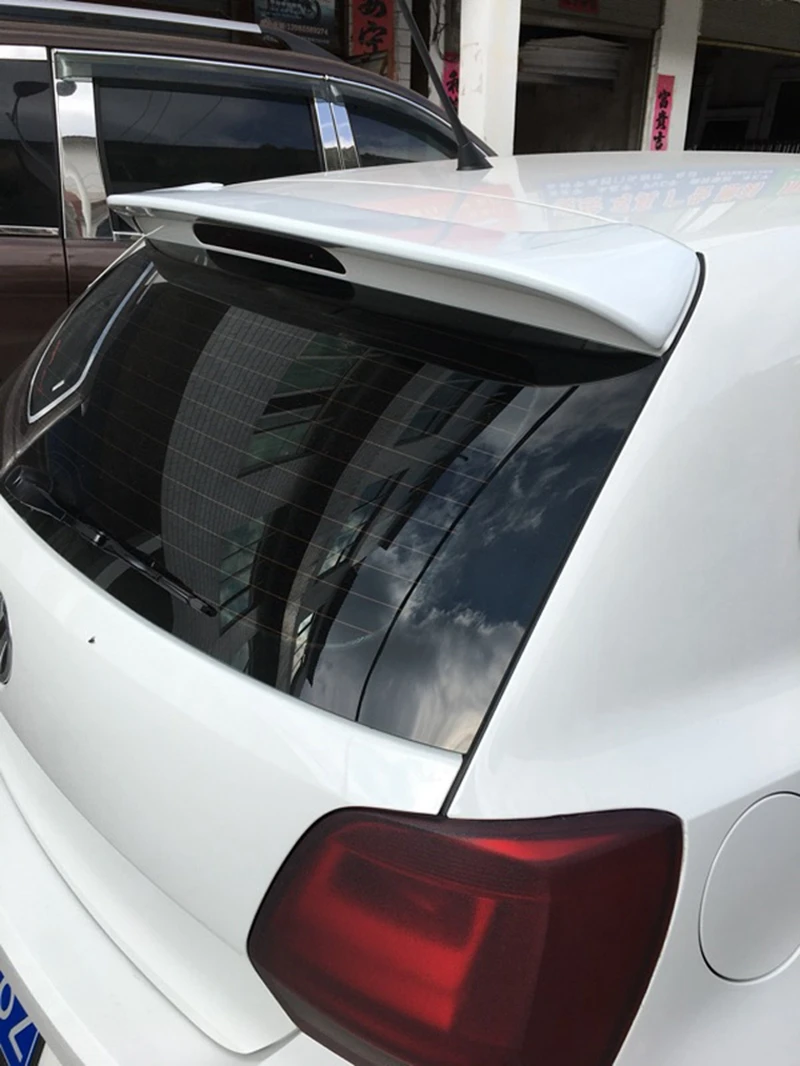 Используется для VW polo спойлер 2010 2018 высокого качества ABS Материал покраска цвет