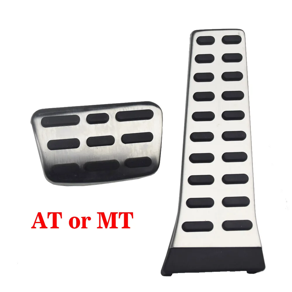 Stainless steel Brake Accelerator Pedal Pad cover Case for Hyundai ix35