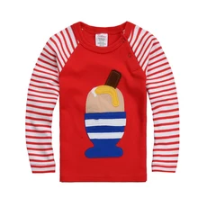 Y92 Free shipping boys long sleeve raglan sleeve T-shirt cartoon bottoming shirt cotton T-shirt
