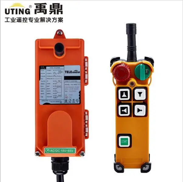 

Telecontrol Uting remote control industrial remote /crane Remote Control /wireless remote control F21-4D AC/DC Wide voltage