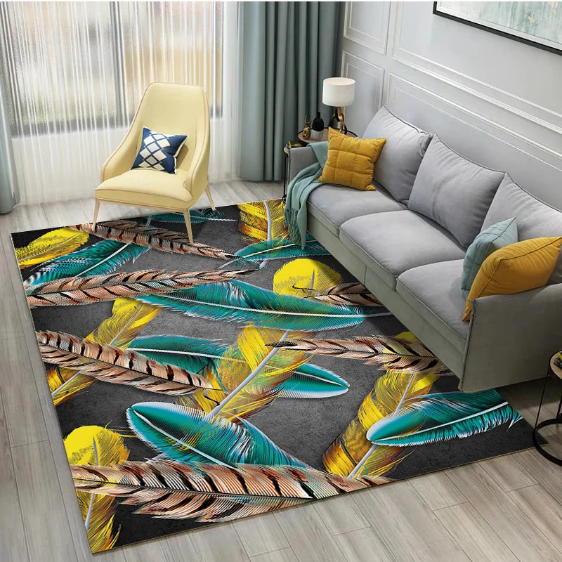 

Fashion Home Delicate Rug Nordic Style Simple Soft Polyester Carpets For Living Room Bedroom Area Rugs Parlor Carpet alfombra