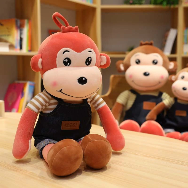 小さな猿の男の子ぬいぐるみかわいいチャオ男性g人形眠っている大きな枕誕生日の女の子 Movies Tv Aliexpress
