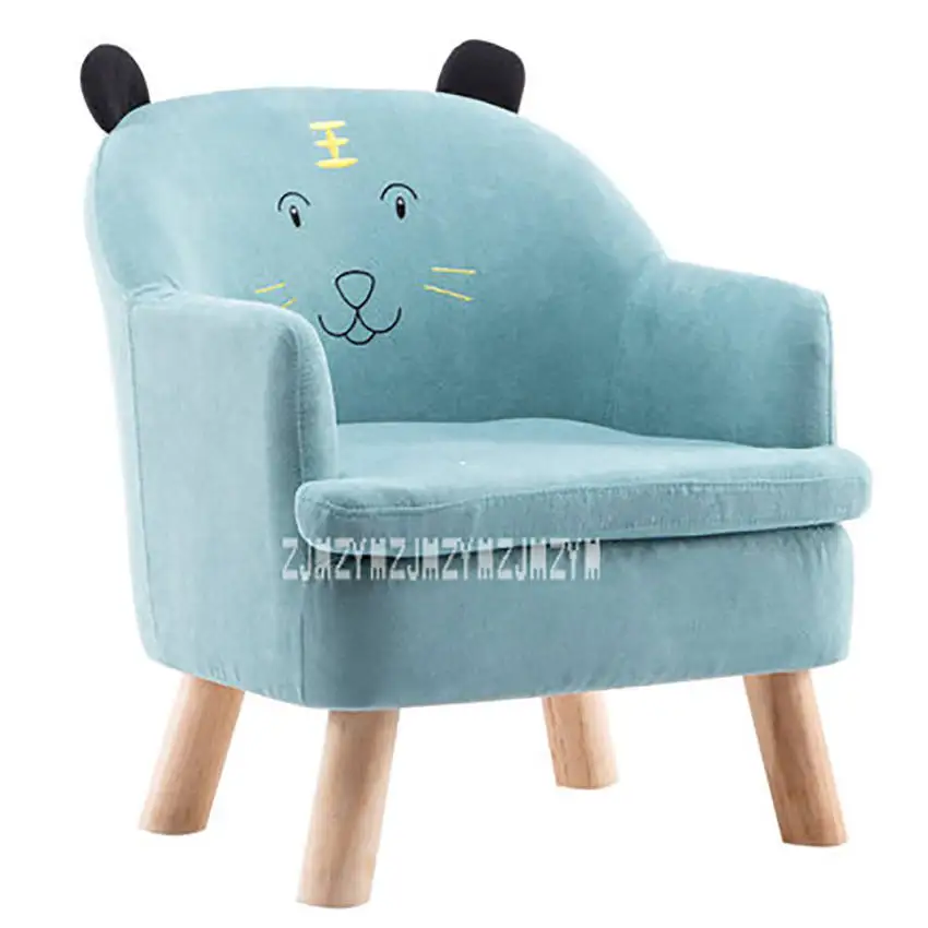 S203 детский ленивый диван животное мультфильм детский диван Съемный Малыш Bean мешок моющийся стул для чтения детская мебель, деревянная рамка - Цвет: N