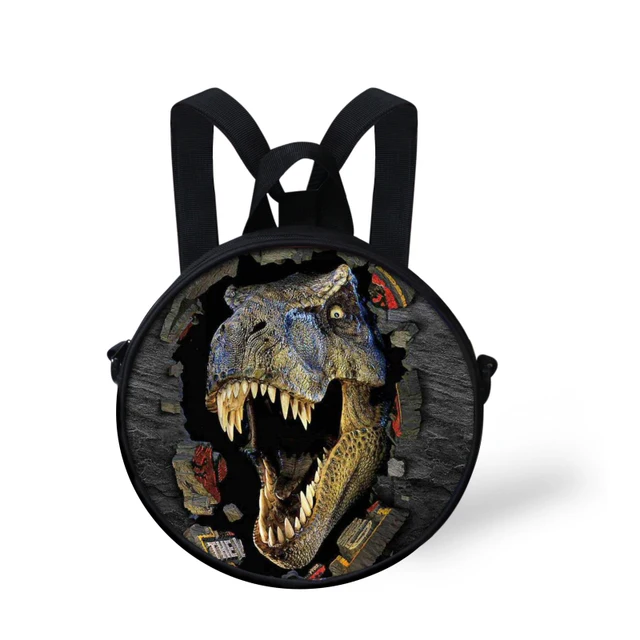 Cool Children School Bag 3d Dinosaur Print Scoolbag For Boys Mini Cool Children School Bag 3d Dinosaur Print Scoolbag For Boys Mini Kids Shoulder Book Baby