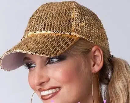 Бейсболка с блестками для взрослых и детей регулируемая|gift gifts|gift christmasgifts hats |