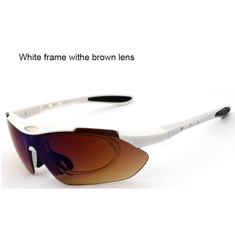 Polarized Cycling Sunglasses Outdoor Sport Windproof eyewear Mountain Bike Motorcycle Sun glass accessories 1 frame 5 lens/lot