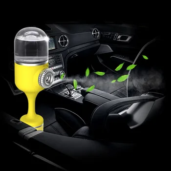 

Hot Car Mini Humidifier Air Refresher Aroma Essential Oil Diffuser Travel USB Charger for Vehicle BX