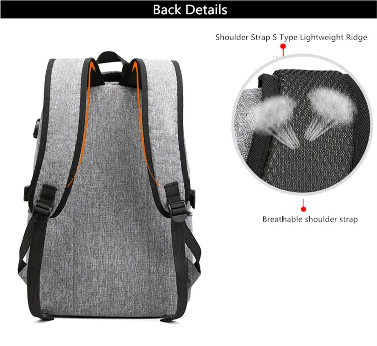 FengDong waterproof school bags for boys usb book bag teen girl school backpack schoolbag kids back pack laptop bags for men