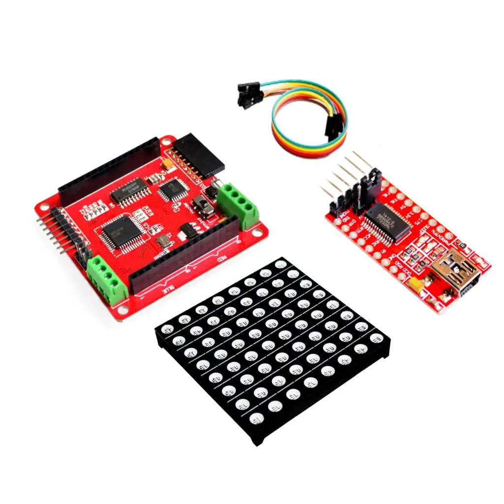 

Full color RGB 8 * 8 60m LED dot matrix screen driver board