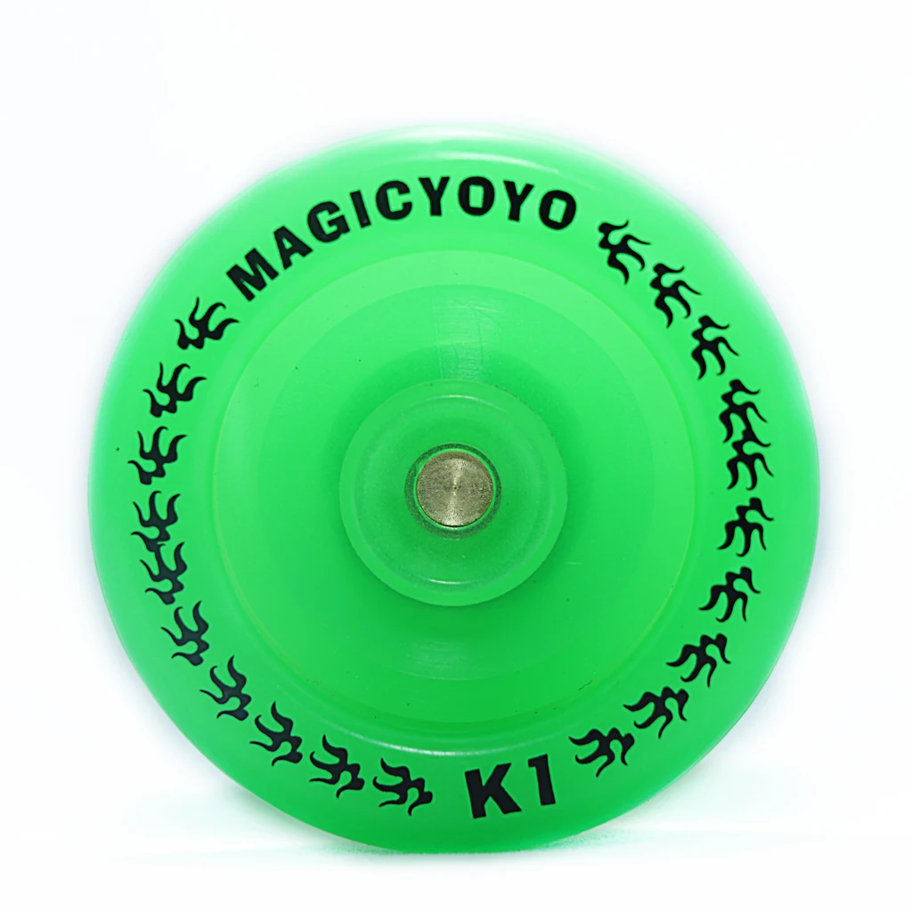 MAGICYOYO Professional K1 YoYo Glow in the Dark Green YoYo Spin Ball for Kids beginner advanced users Play Xmas Gifts