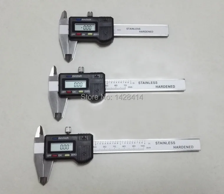 

0-100mm /0.01mm Pocket Mini Digital Caliper Pocket vernier caliper Mini Digital Caliper Hardened Stainless Steel Vernier Caliper