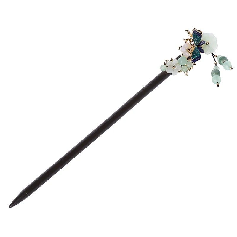 

Chinese Style Hair Stick Wood Hairwear Wedding Hair Chopsticks Chignon Handmade Hairpin Women Gift Accessories