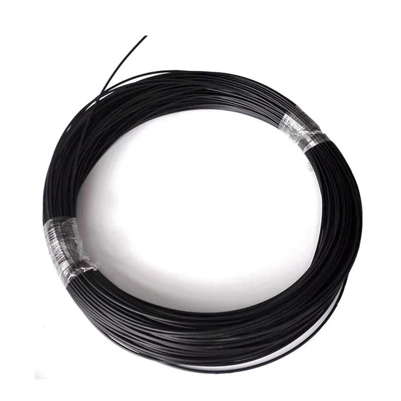 

Black PE Plastic Optical Fiber End Glow Inner 1.0mm Fiber Optic Cable PMMA Optic Fiber Light For DIY Light Decoration