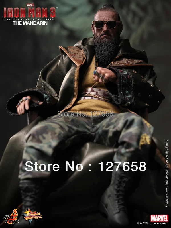 1//6 scale toy Hot Toys Iron Man The Mandarin Headsculpt