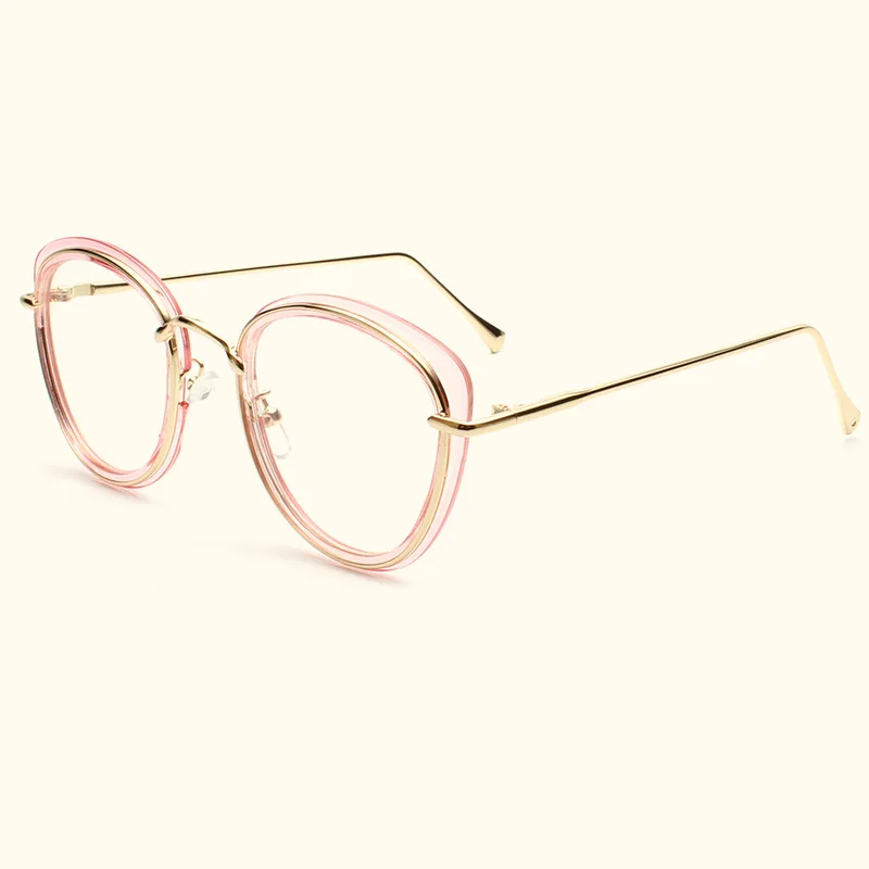 Alloy Glasses Fram Ultralight round Myopia Prescription Eyeglasses Metal Full Optical Frame Eyewear high quality  N256
