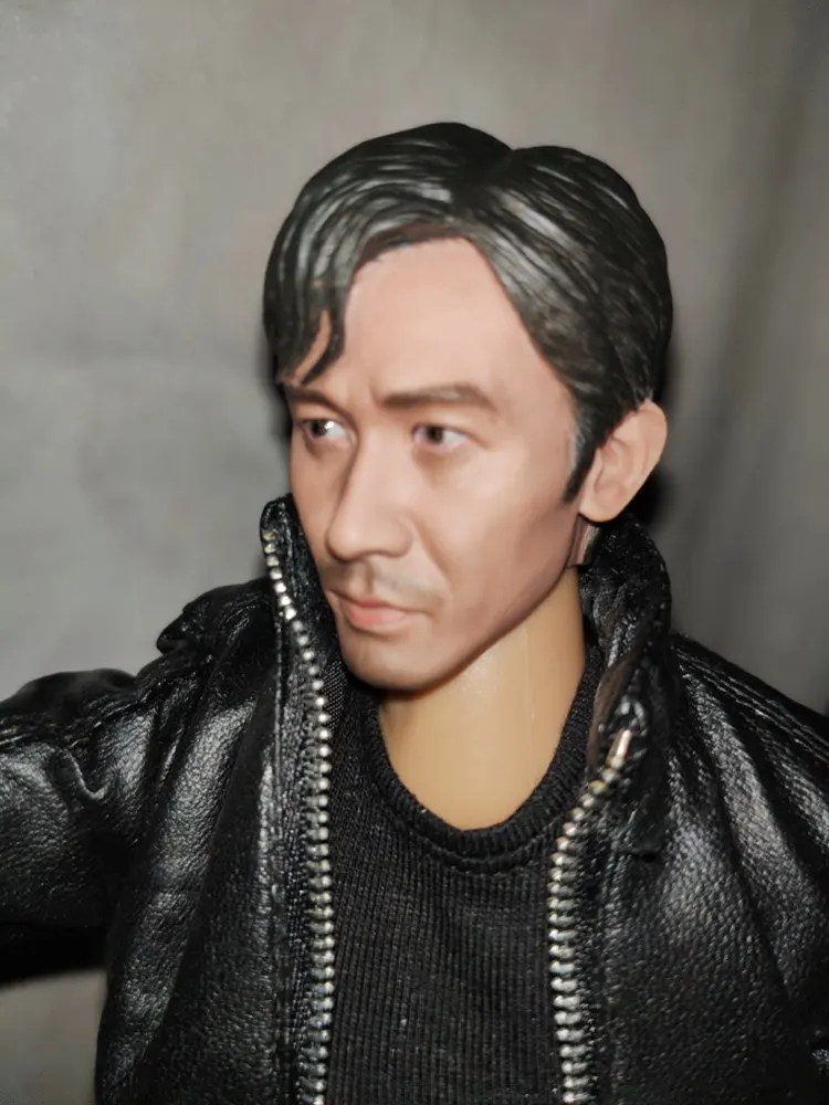1/6 масштаб фигурка Кукла аксессуар Адские дела Tony Leung Chiu Wai голова лепить для 12