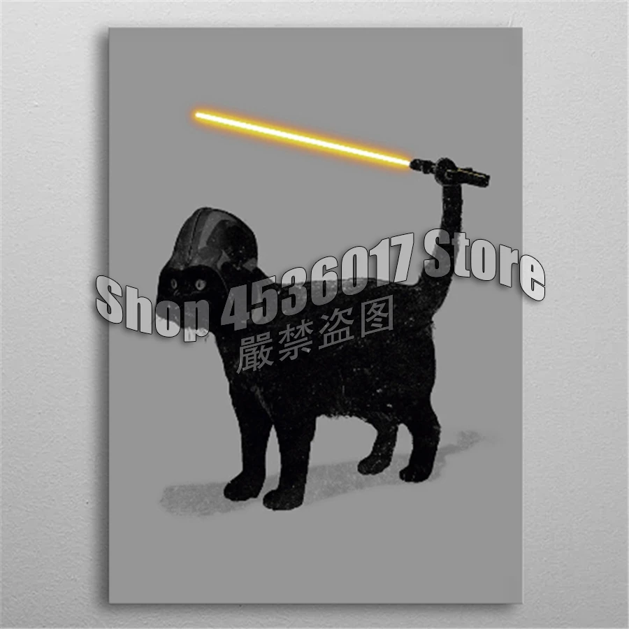 

Animal 5d Diy Diamond Painting Cross Stitch Cat Vader Diamond Embroidery Full Square Rhinestone Mosaic Wall Art Home Decor Craft