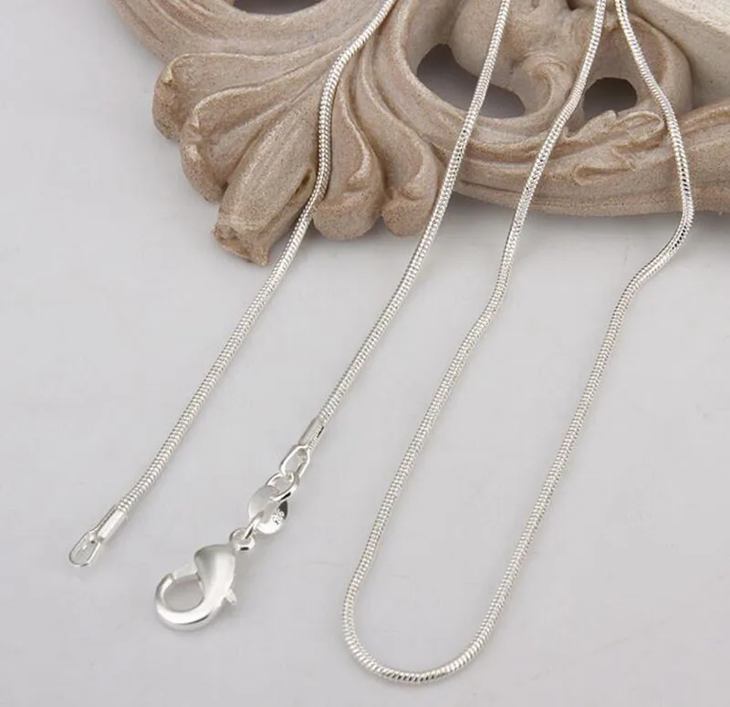 1MM snake chain necklace4