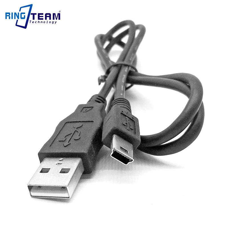 Mini Cable USB para cámaras Sony DSC S85 S500 S600 T500 U10 U20 U30 U40 U50 U60 V1 V3 W1 W5 W7 W12 W15 W17 W30 W35 NEX3 NEX5|Cable cámara| -
