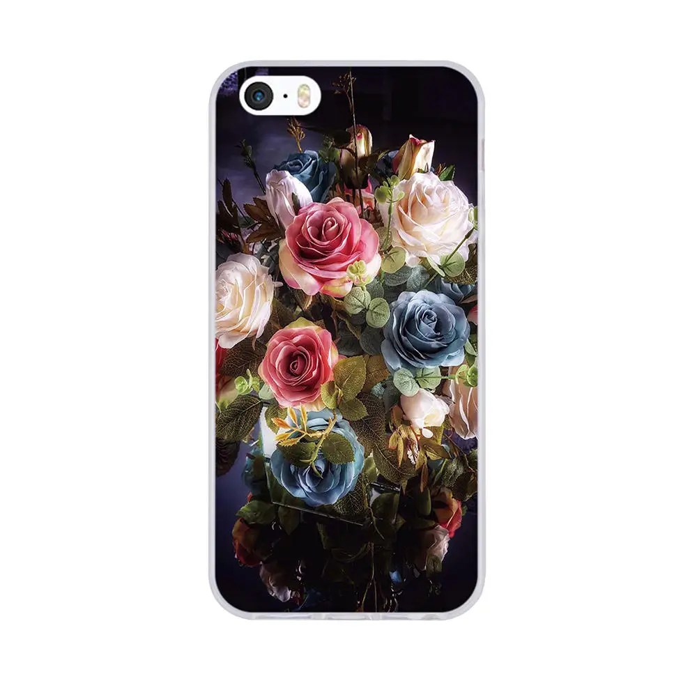 Для iPhone 5 6 7 8 чехол 3D Capa для 5S 6s силиконовый SE чехлы телефонов|Бамперы| |