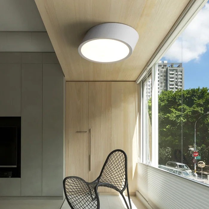 Tienda online ronda moderna luz de techo llevada iluminación del ... Balcon Minimalistas Créatif