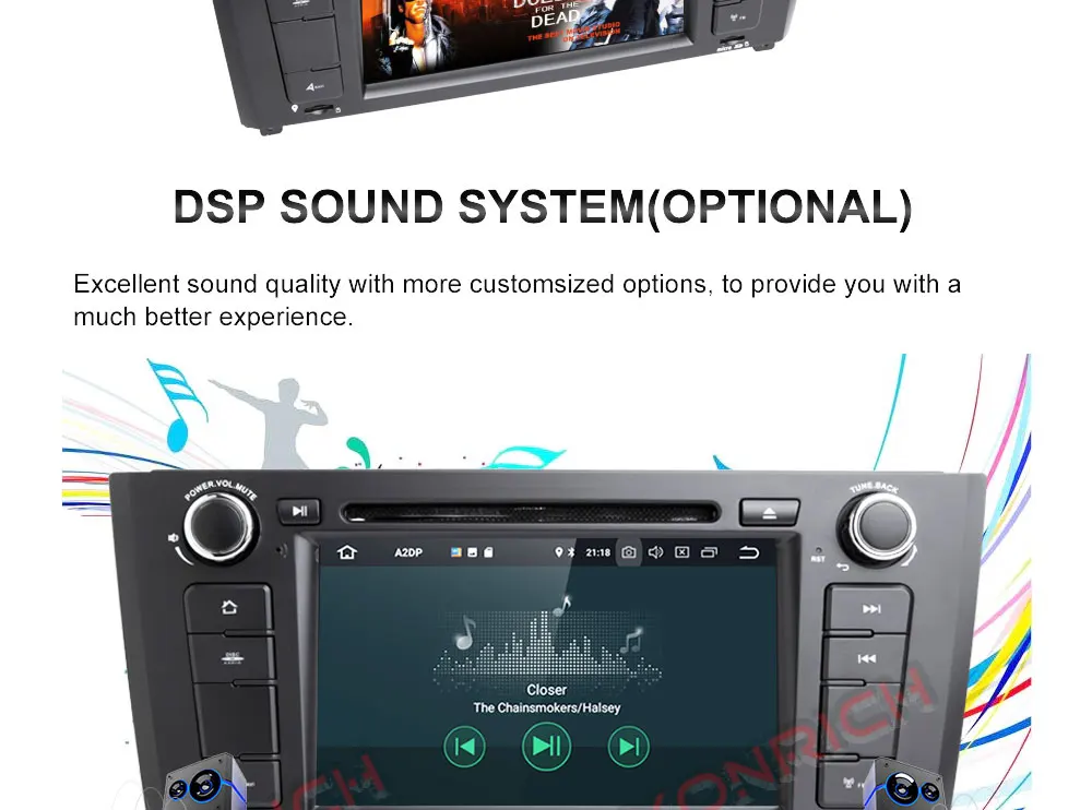 Flash Deal 2 Din Autoradio Android 8.0 Car DVD player GPS Navigation Headunit For BMW 1 Series E81 E82 E87 E88 116i 118i multimedia stereo 15