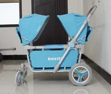 Twins Stroller,double Stroller,super Suspension Twins Stroller Carrier Pram Buggy Jogger Handcart baby infant bebe for 0-3Y