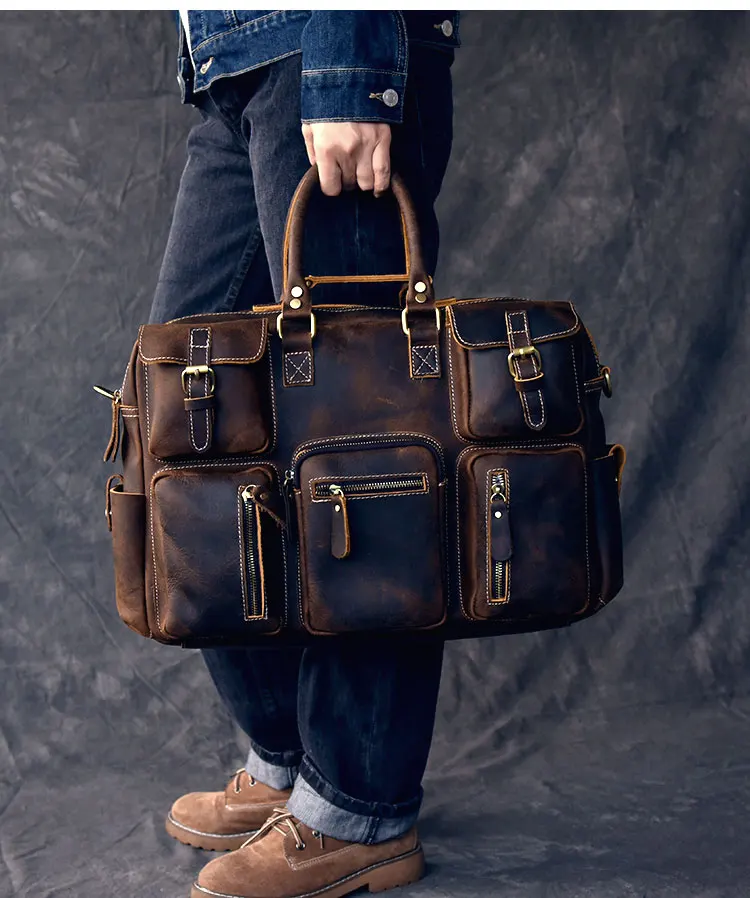 leather messenger bag for women