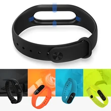 Mi Band 2 силиконовый ремешок на запястье для xiaomi mi band 2 Смарт-часы ремешок xao mi xio mi band 2 mi Band band2 аксессуары браслет