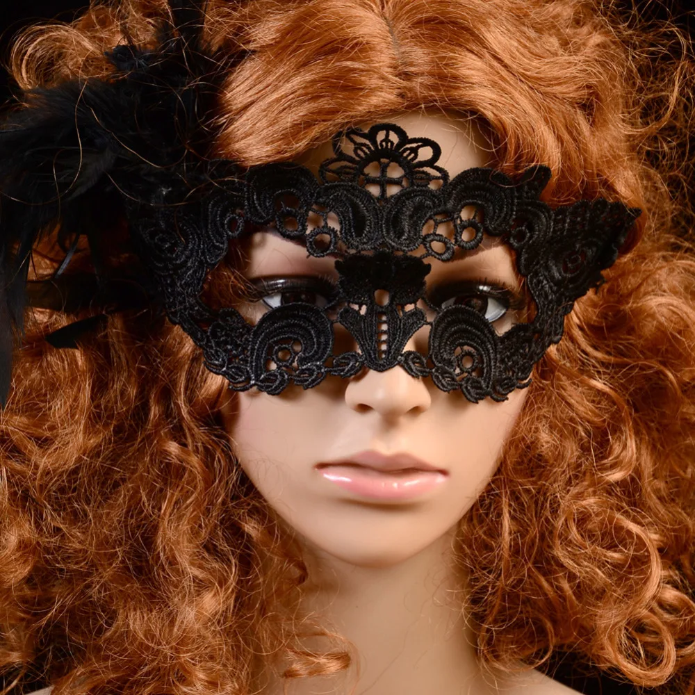 9 Style Lace Party Costume Eye Masks Women Eyewear Masquerad for