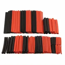 150pcs with plastic bag Shrinkage Ratio 2:1 Polyolefin Heat Shrink Tubing Tube Sleeving Drop ship Car Cable Sleeve Wrap Wire Kit