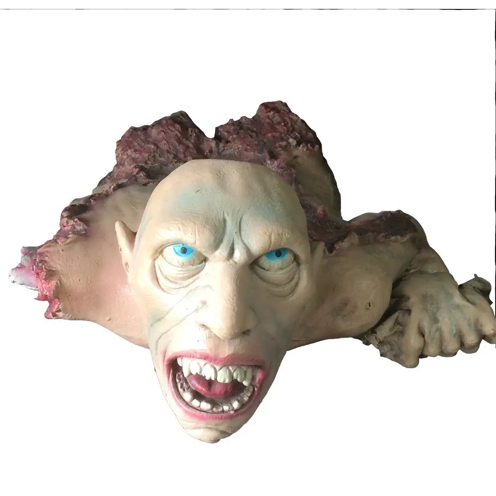 

Halloween Horror Party Props Blue Eye Climbing Ghost Scary Prop Haunted House Room Escape Party Decorations