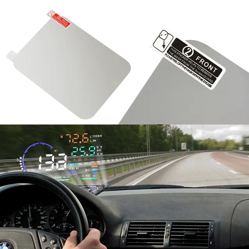 

OBD HUD Film Head-up Display Exclusive Film Reflective Film GPS Navigation Tools
