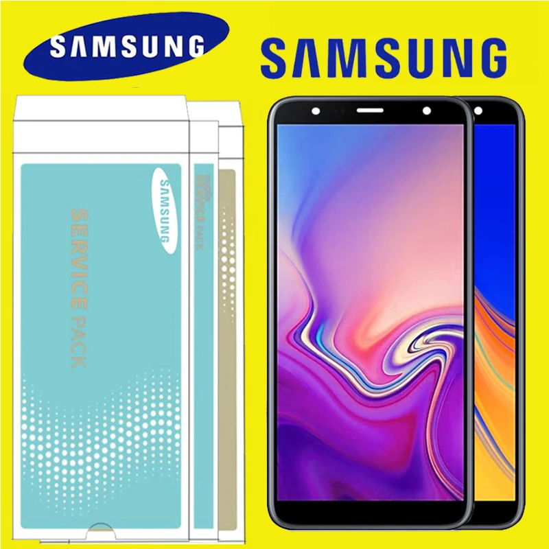 Оригинальный 6 0 ''ЖК дисплей Замена для SAMSUNG Galaxy J4 плюс + J415 J415F J415FN Дисплей