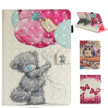 

Balloon Bear Pattern PU and PC With Card Slot Cover Case for Samsung Galaxy TabE 9.6 T560 T561