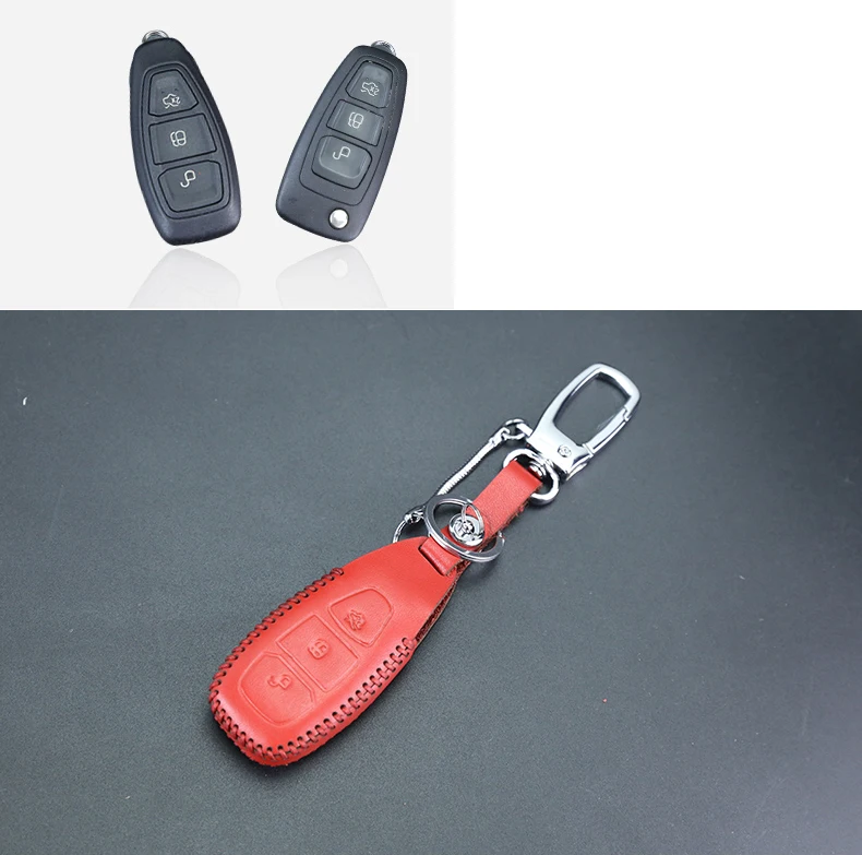 Lsrtw2017 натуральная кожа ключ автомобиля сумка для Ford Kuga Escape